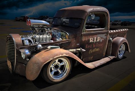 rat rod ford trucks 9