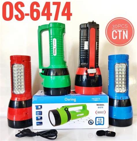 Osaring Os 6474 Torch At Rs 195 Piece Rechargeable Torches In