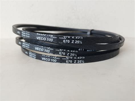 Z 670 Клиновой ремень VECO 100 Z 670 LP Z25 1/2 vecobelt.ru
