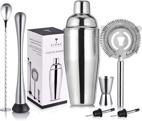 Etens Cocktail Shaker Set Review Cocktail Kit Mix