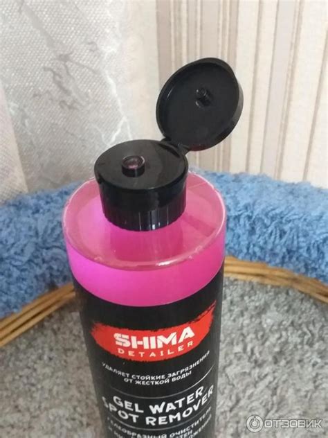 Отзыв о Очиститель водного камня и пятен gel water sport remover Shima ...