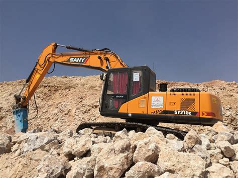 Sany Sy215c In Natural Gas Pipeline Project Sany Excavator