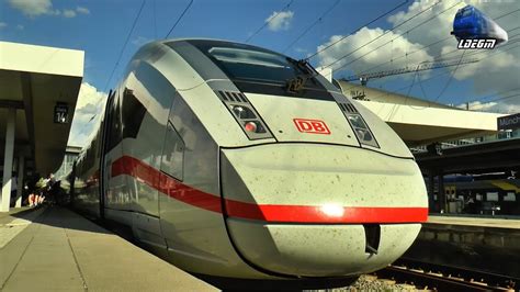 ICE Züge ICE Trains in München Hauptbahnhof Main Station 12 August