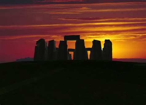 Stonehenge Sunset by LordSprit on DeviantArt