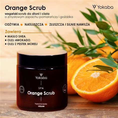 Orange Scrub Spa Hand Body Yokaba 100 Ml