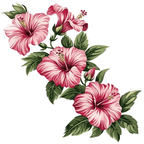 Hibiscus Bloom Vector PNG, Vector, PSD, and Clipart With Transparent ...