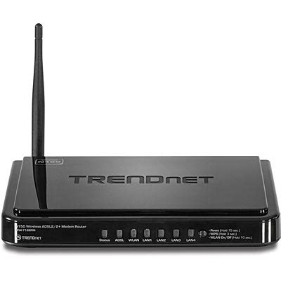 Modem Router: Trendnet N150/N300 Wireless ADSL 2/2+ Modem Router | Топика