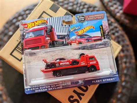 Hot Wheels Team Transport Motul LBWK Nissan Skyline R Hobbies Toys Toys Games On Carousell