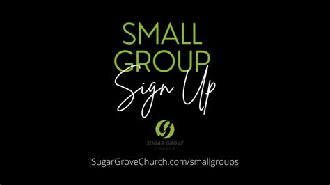 Small Groups | Sugar Grove Church