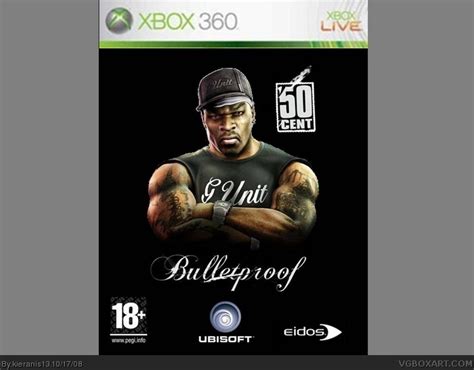 50 Cent Bulletproof Xbox 360 Box Art Cover by kieranis13