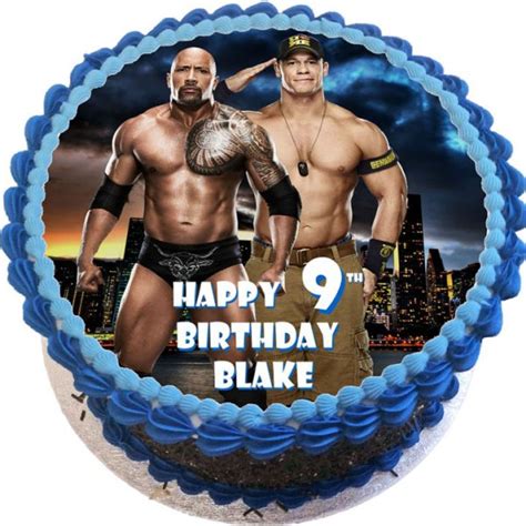 Wrestling Cakes Flecks Cakes