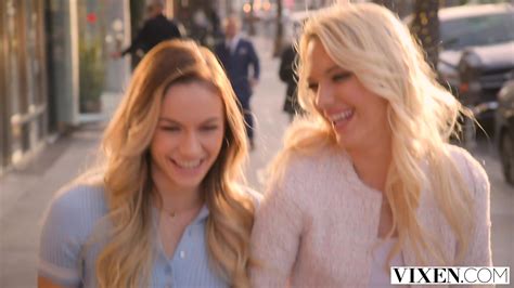 VIXEN Two Friends Learn To Play Nice In Hot Threesome Naomi Swann