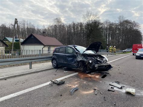 Zderzenie Ci Ar Wki Z Osob Wk Na Trasie Piaski Krasnystaw S