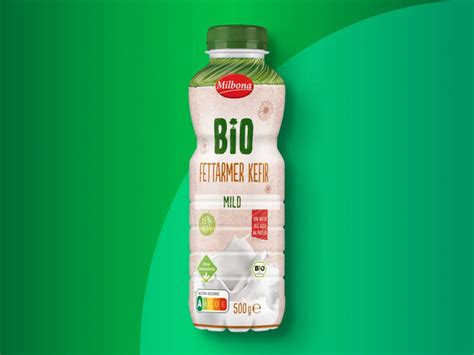 Milbona Bio Fettarmer Kefir Mild 500 G Zzgl 25 Pfand Von Lidl Ansehen