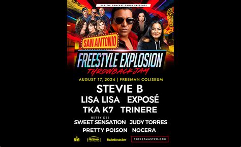 FREESTYLE EXPLOSION THROWBACK JAM FREEMAN COLISEUM