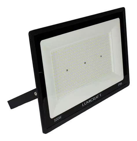 Reflector Led W Luminario Exterior Lumicraft Ip Rf W Meses Sin