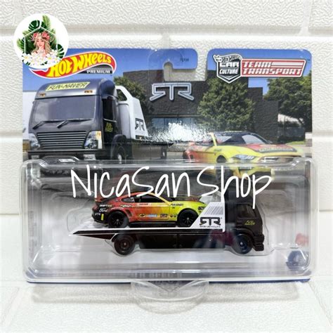 Jual HOT WHEELS Ford Mustang RTR Spec Premium TEAM TRANSPORT Aero Lift Kota Tangerang