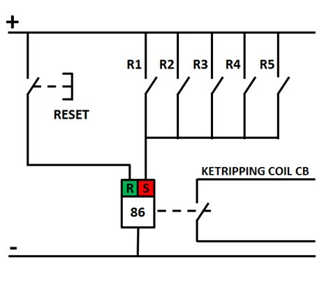 lockout relay master trip relay  direktori listrik