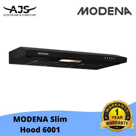 Jual Slim Hood Modena PX 6001 Cooker Hood Modena PX 6001 Esile 60 Cm