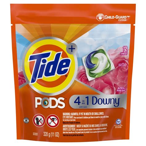 Tide PODS Plus Downy April Fresh HE Laundry Detergent Pacs Shop