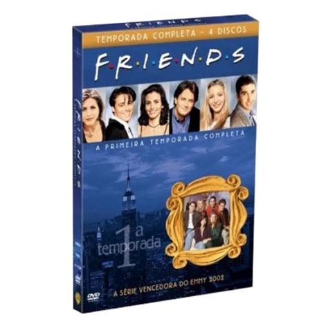 Box Dvd Friends A 1ª Temporada em Digipack 4 Dvds Lacrado