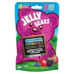 Jelly Bears Multivitamins 60 Gummies Pouch | Holland & Barrett