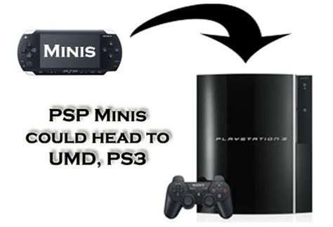 PS3, 3.15 펌웨어로 PSP Minis 지원한다