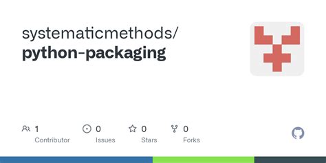 Github Systematicmethodspython Packaging