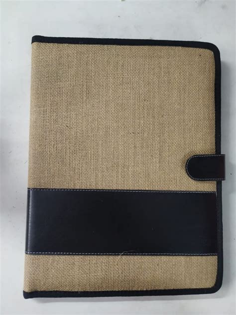 A Jute File Folder For Office And Conference Beige At Piece In