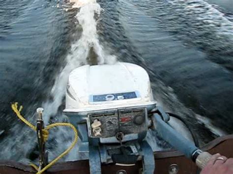 Evinrude Sportwin Running Strong On Corry Lake Youtube