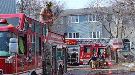 Firefighters Battle Heavy Smoke At Townhouse Fire Ctv News