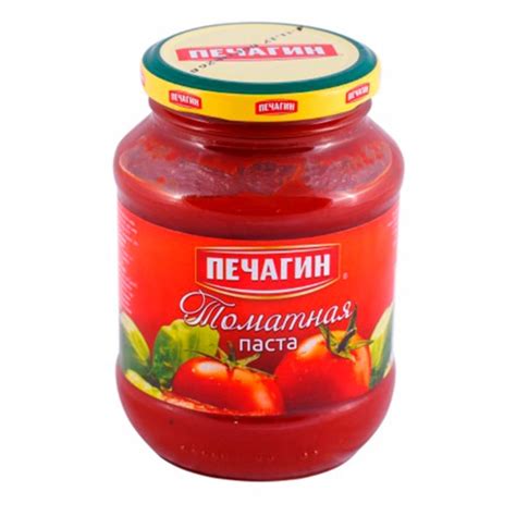 Купить Томатная паста 25% «Pechagin» - 0,5 кг с доставкой для ресторана ...