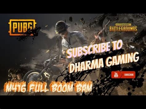 Pubg Mobile Kr Tdm M Full Boom Bam Youtube