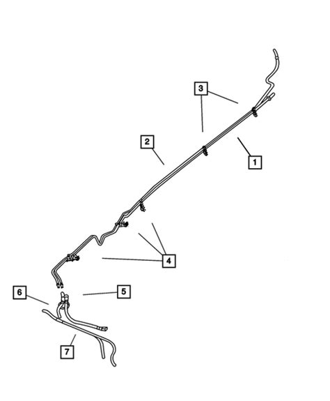 Fuel Lines For 2001 Jeep Wrangler Mopar Online Parts