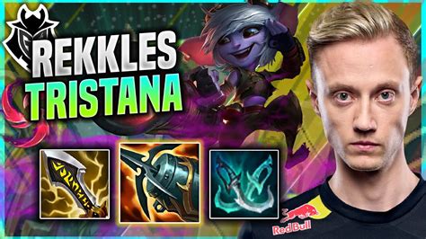 Rekkles Perfect Game With Tristana G Rekkles Plays Tristana Adc Vs