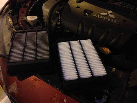 Замена воздушного фильтра на митсубиси лансер 9 и 10