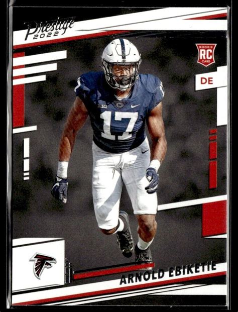 2022 Panini Prestige 362 Arnold Ebiketie Rookie Atlanta Falcons Ebay