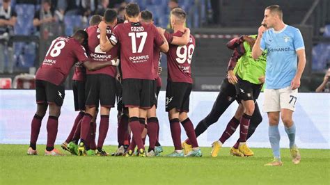 Lazio Che Tonfo All Olimpico Impresa Della Salernitana