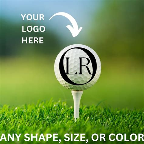 Customized Logo Golf Balls - Etsy