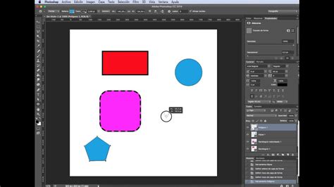 Curso Photoshop Creación de formas geométricas YouTube