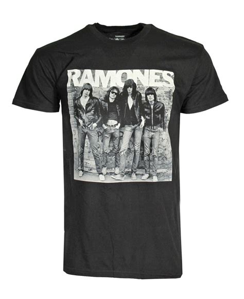 Ramones Ramones First Album Cover T Shirt Men Loudtrax