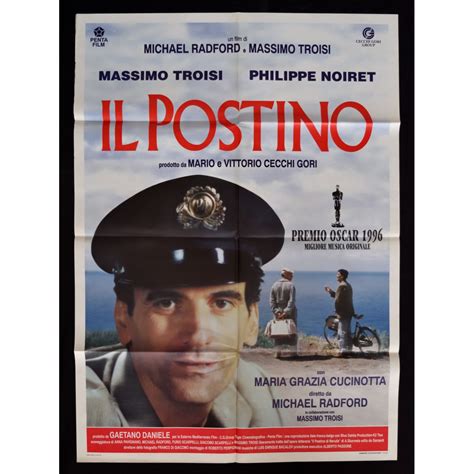 Manifesto IL POSTINO Massimo Troisi Philippe Noiret Radford Neruda A79