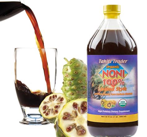 Amazon Tahiti Trader Island Style High Potency Noni Juice Pure