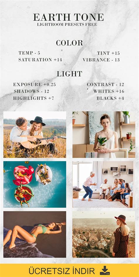 Kontrol Toprak Tonu I K Odas N Ayarlar Cretsiz Lightroom Presets
