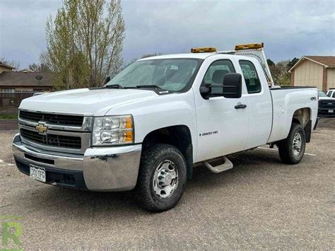 2008 Chevrolet Silverado 2500 HD 4WD Super Cab Pickup Roller Auctions