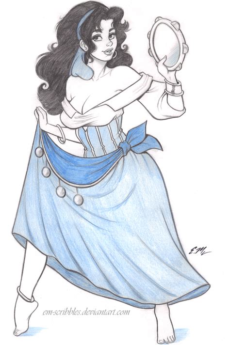 Esmeralda Commission By Em Scribbles On Deviantart