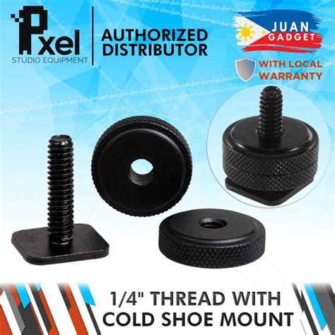 Pxel AA SA2 1 4 Tripod Screw To Flash Hot Cold Shoe Mount Adapter For DSLR Camera JG