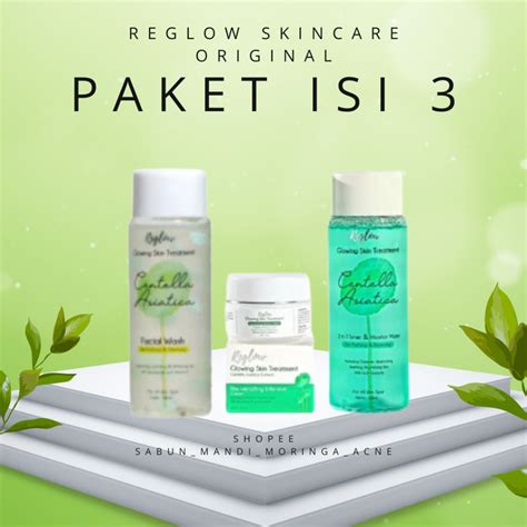 Jual Reglow Paket Ecer Skincare Original Asli By Dr Sindy Halal BPOM