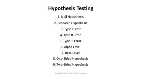 Hypothesis Testing is Used with Inferential Statistics