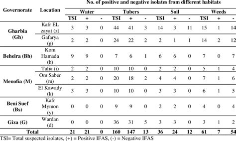 Preliminary identification of Ralstonia solanacearum isolates which ... 